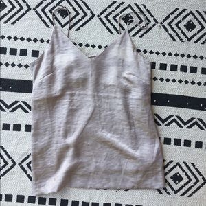 H&M metallic tank top