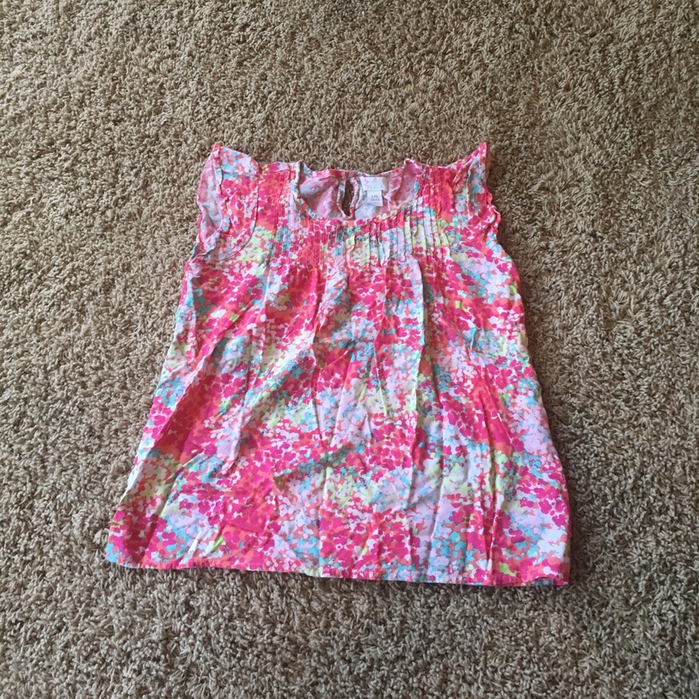 Girls Cap Sleeved Top