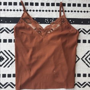 Amuse Society Lace Tank Top