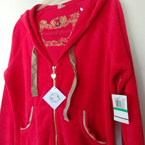 NWT TWISTED HEART ZIP UP HOODED JACKET SZ M - Picture 5 of 8
