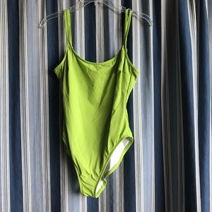 Lime Green 1 Piece Swimsuit