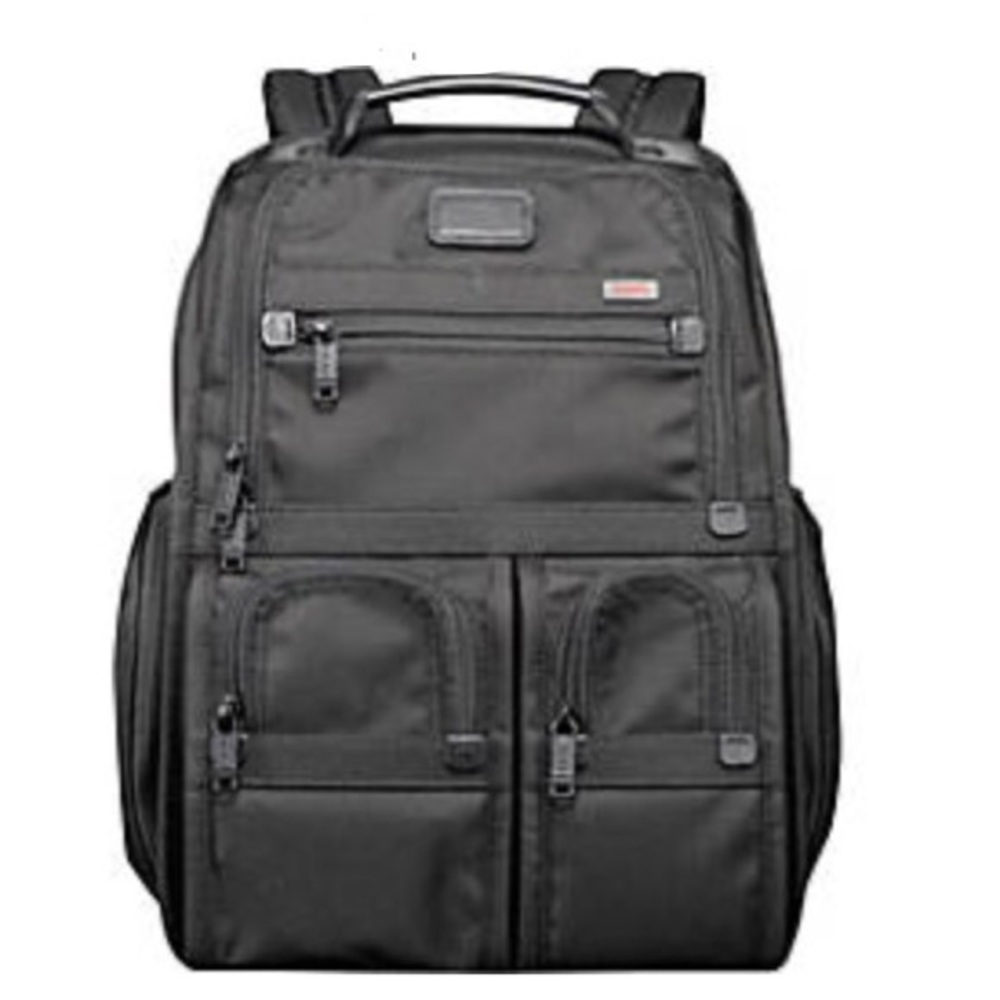 Tumi Alpha Black Compact Laptop Backpack 26173DH