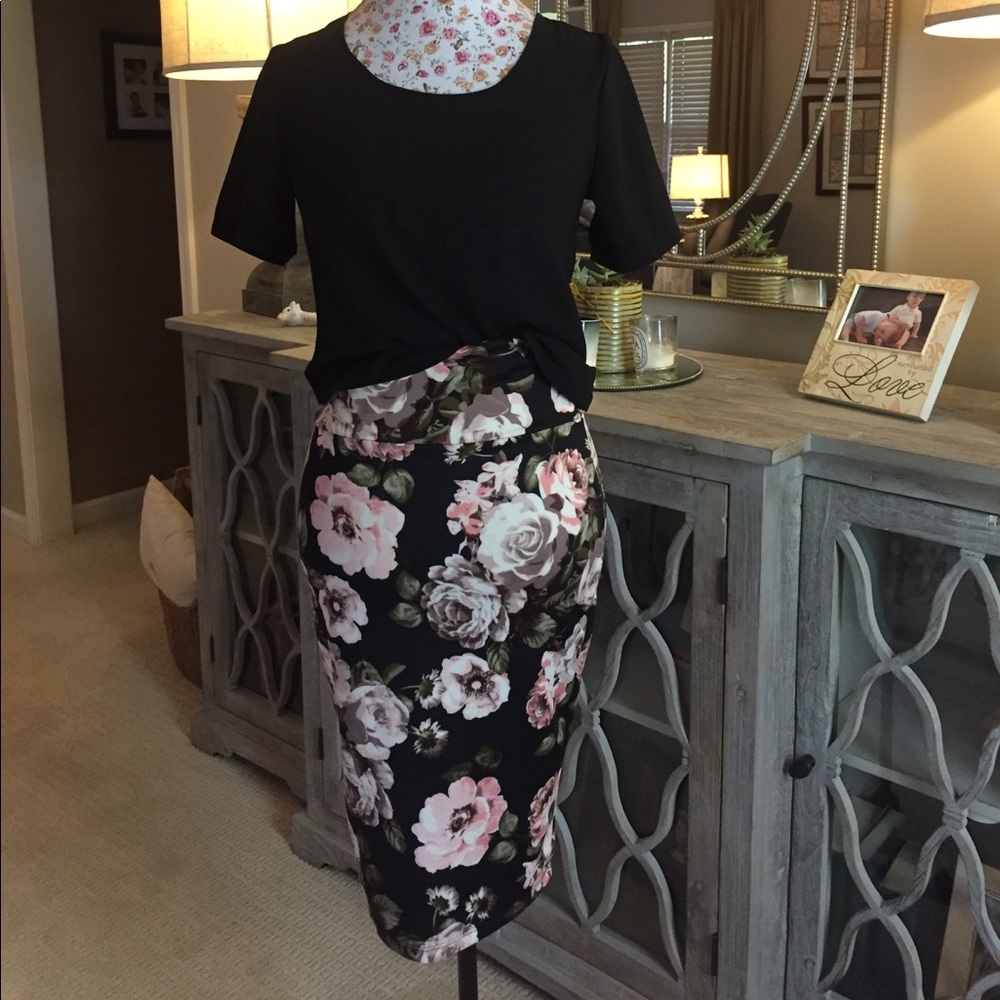 Floral skirt