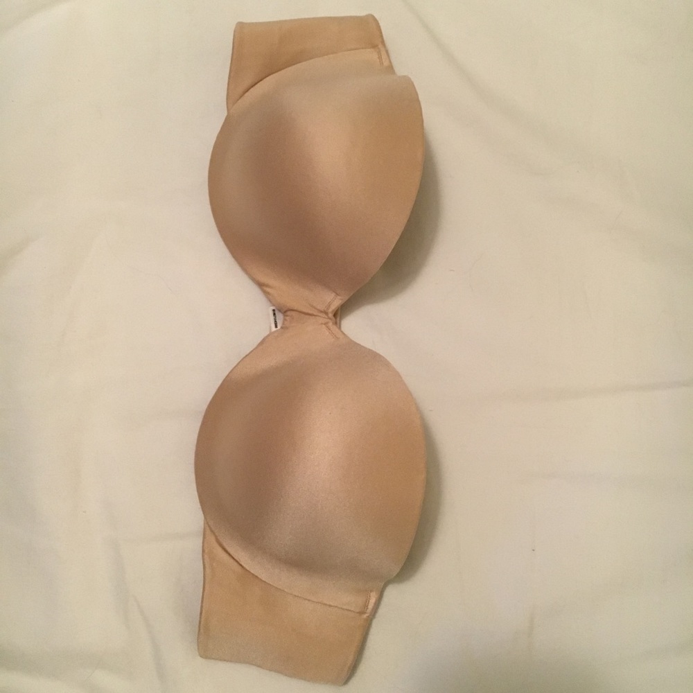 Nude Pushup Strapless Bra 34B Maidenform