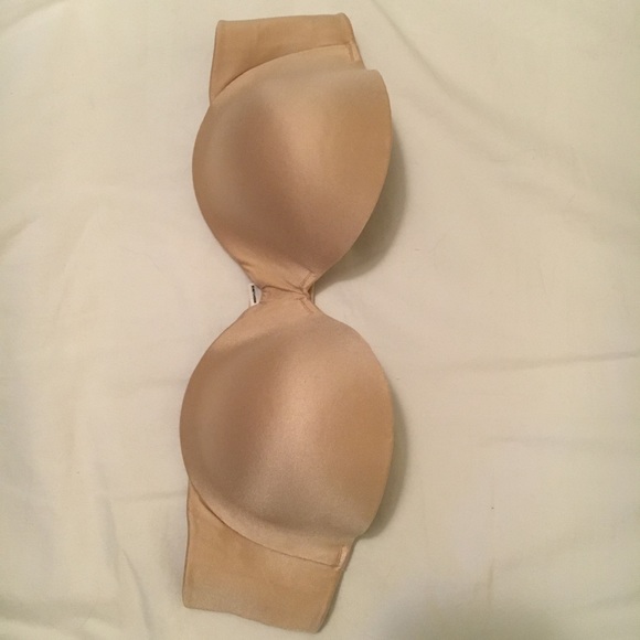 Nude Pushup Strapless Bra 34B Maidenform - Picture 1 of 2