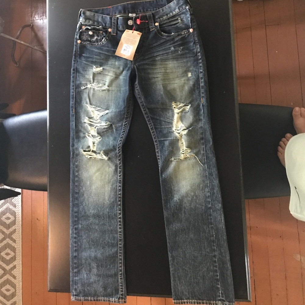 Men's True Religion distressed jeans W31 L33
