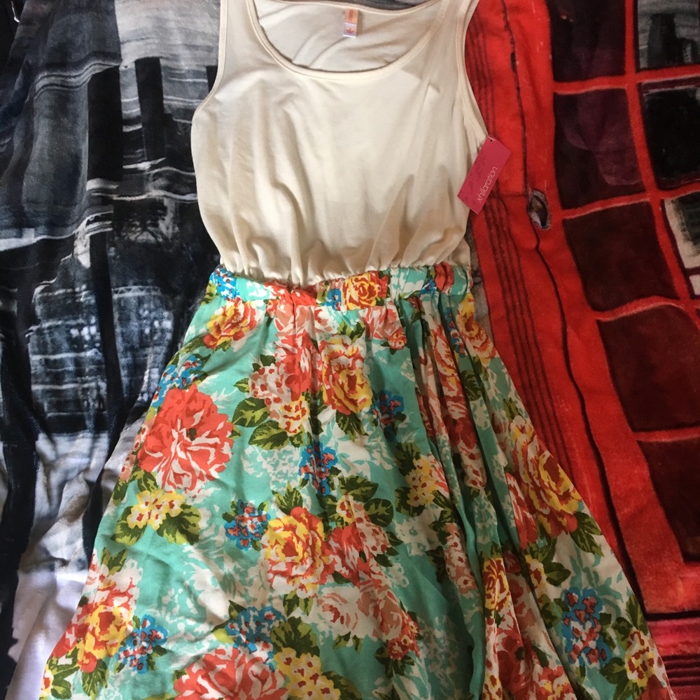 Xhilaration flower dress small new🌸