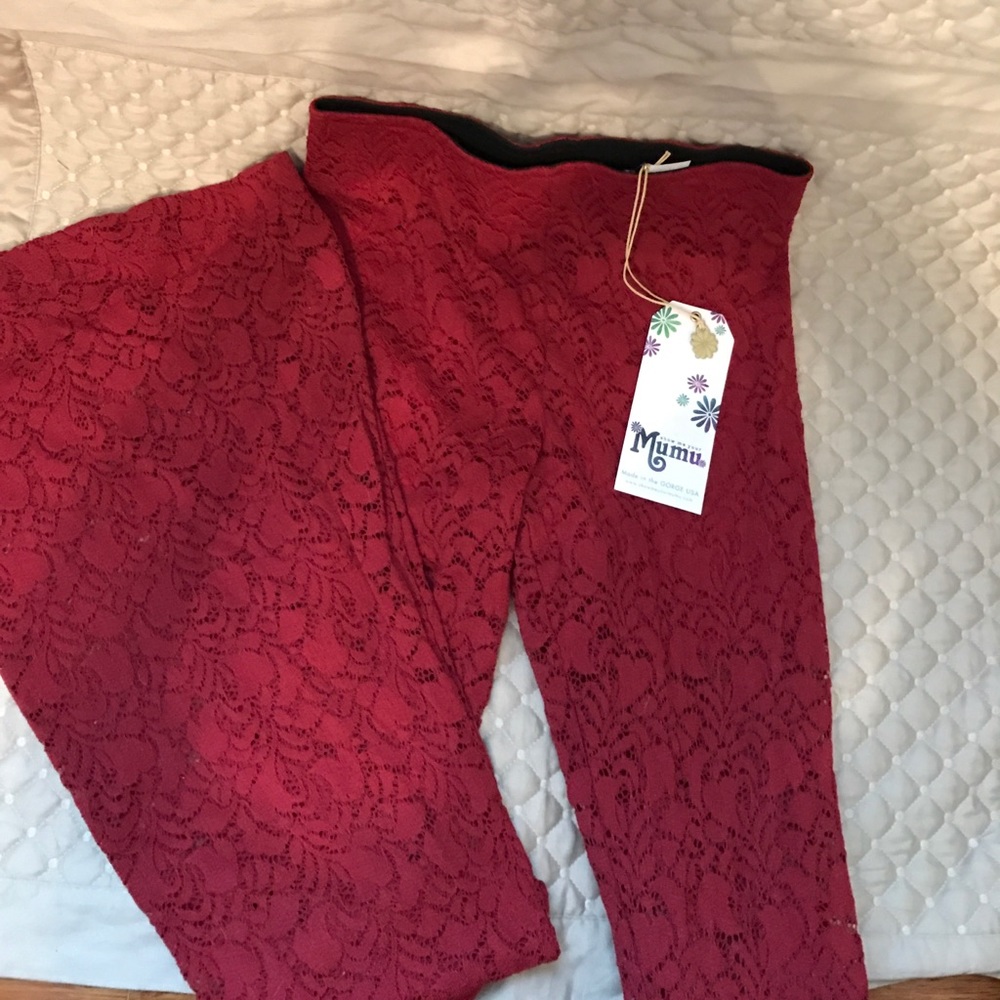 Show Me Your Mumu lace bam bam bells