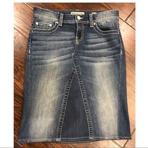BKE Jean Skirt
