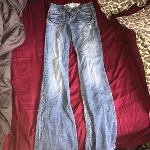 Bell bottom jeans