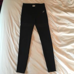 GYMSHARK NIKKI B BLACK LEGGINGS