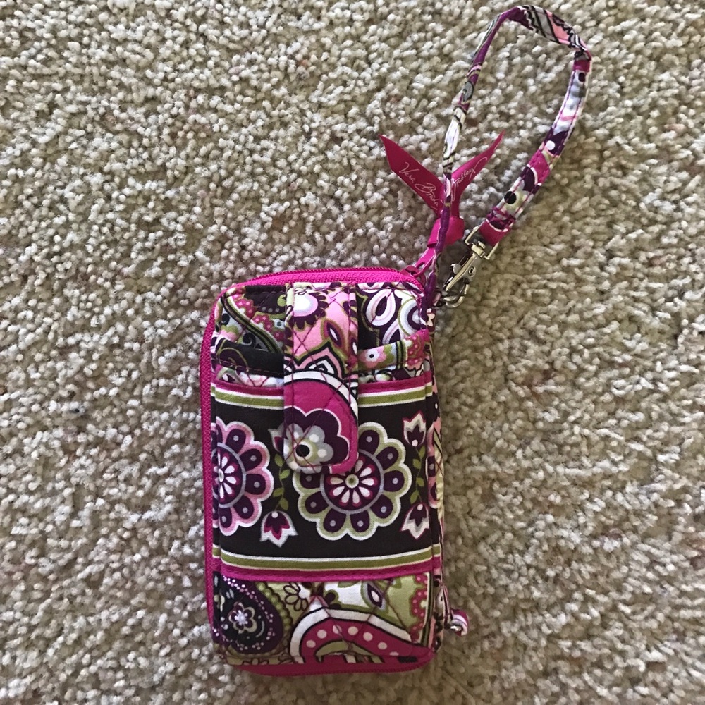 A Vera Bradley wristlet