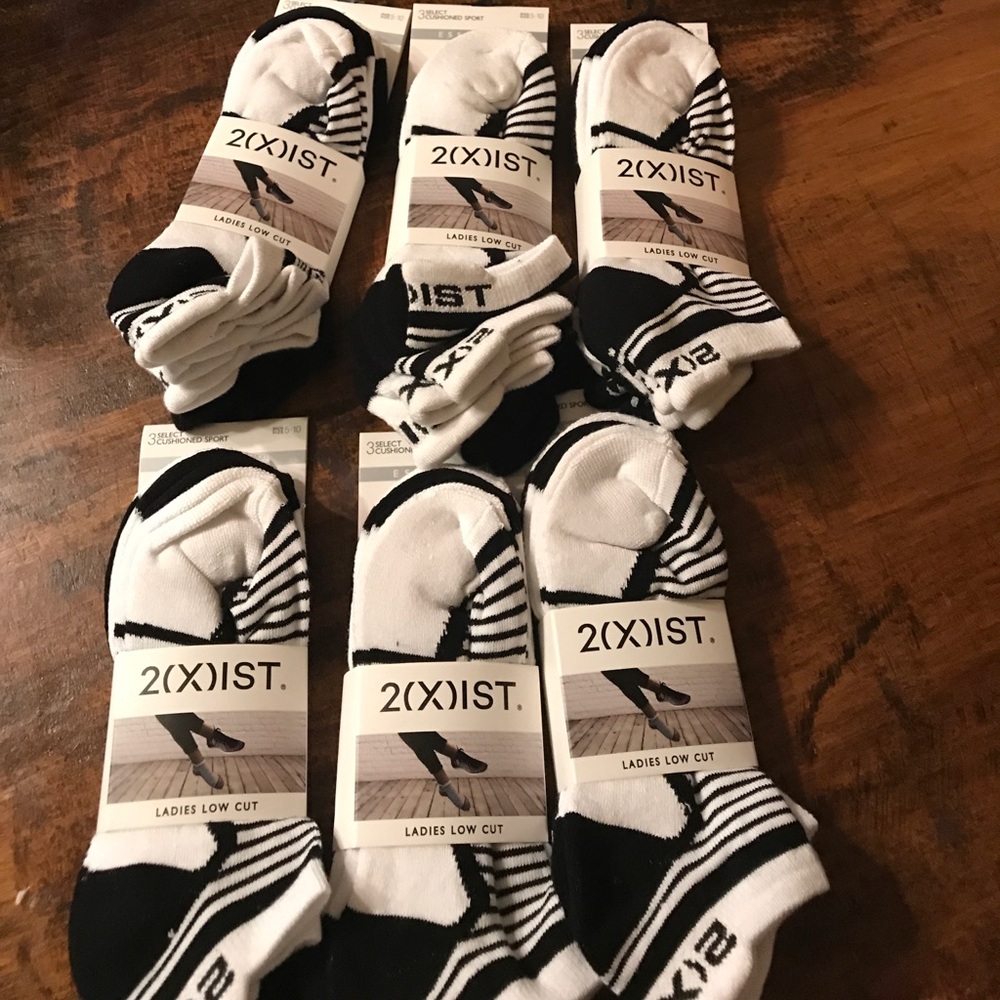 Sold!!!18pairs cushioned socks size 5-10