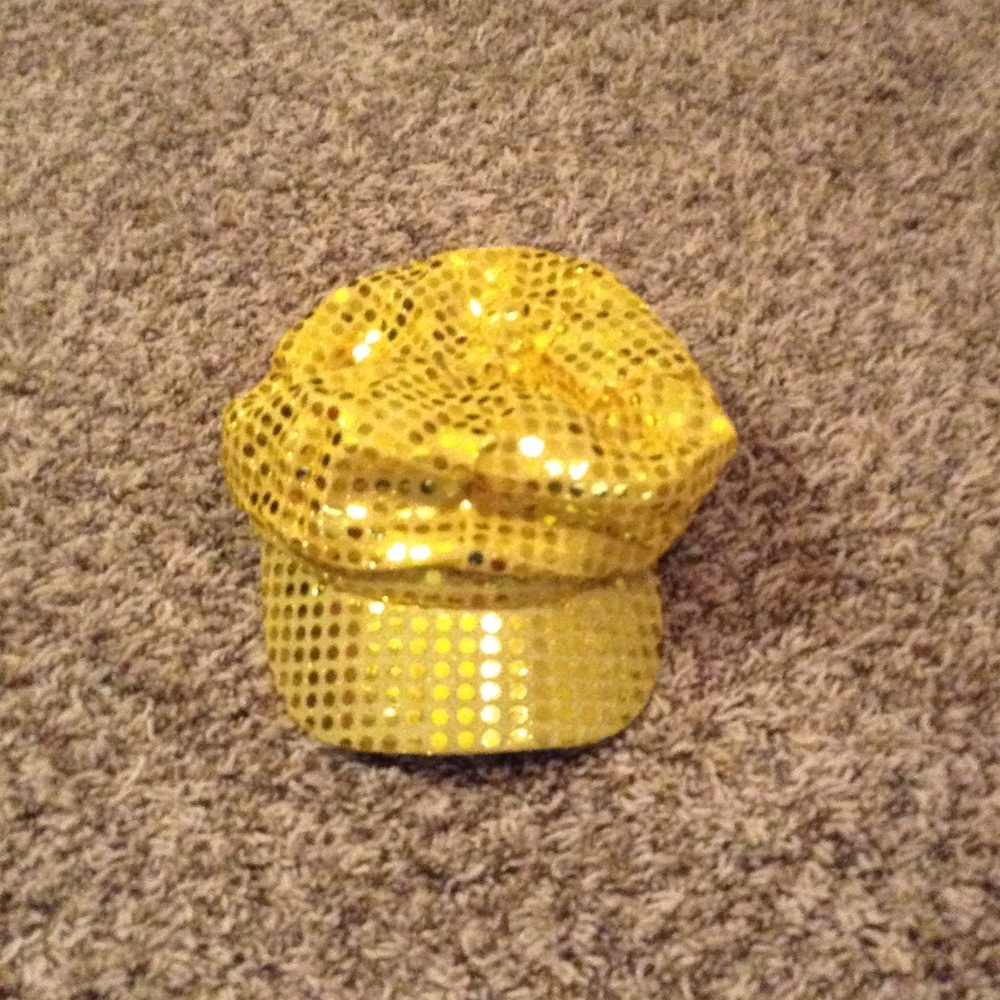 Gold Glamour Hat