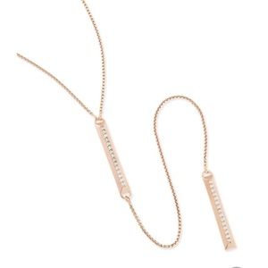 Kendra Scott Rose Gold Necklace