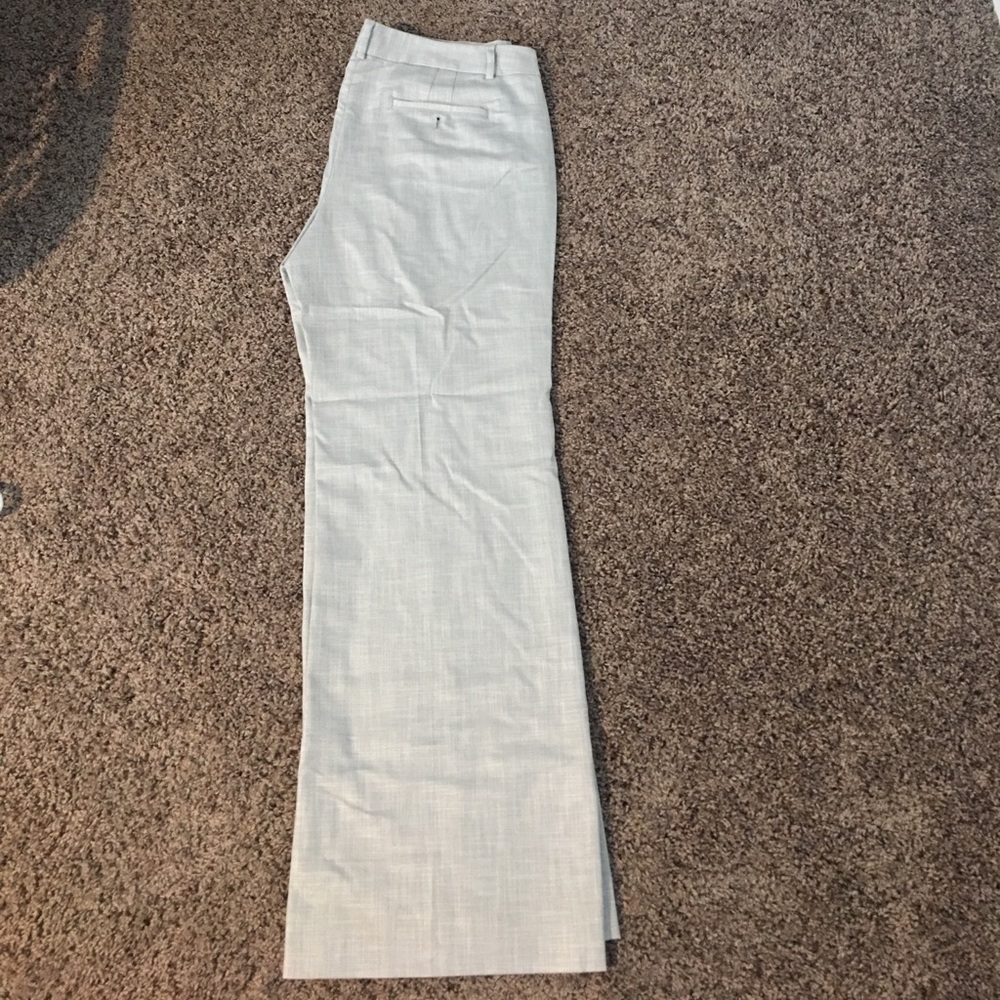 Gray spring/summer suit.