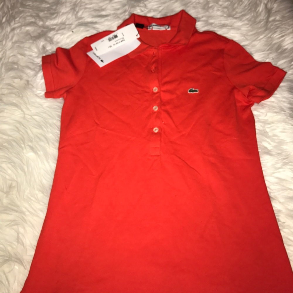 NWT Lacoste polo