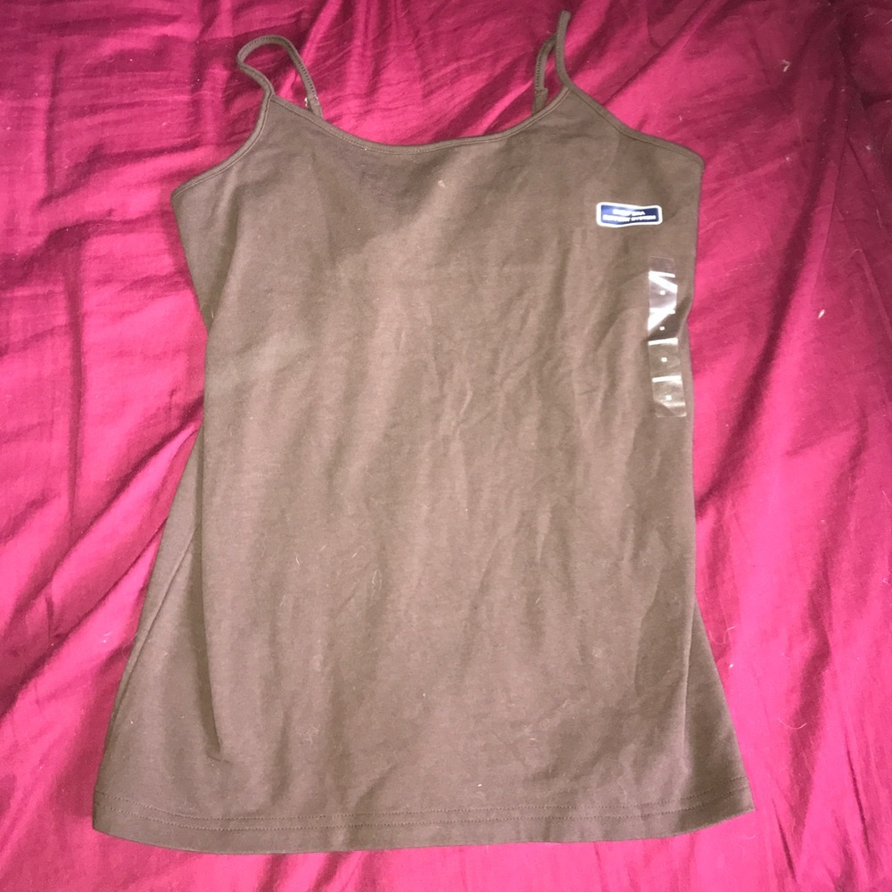 Brown tank top