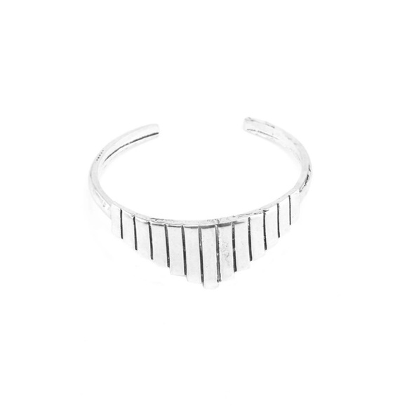 Set of 3 Vintage Tribal Turquoise Cuff Bracelets - Picture 3 of 5