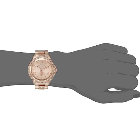 U.S. Polo Assn. Women\'s USC40078 Rose Gold-Tone