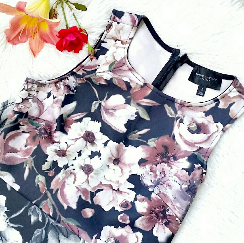 Romeo and Juliet Couture Scuba Dress