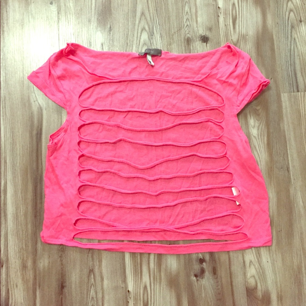 Hot Pink Layering Crop Top
