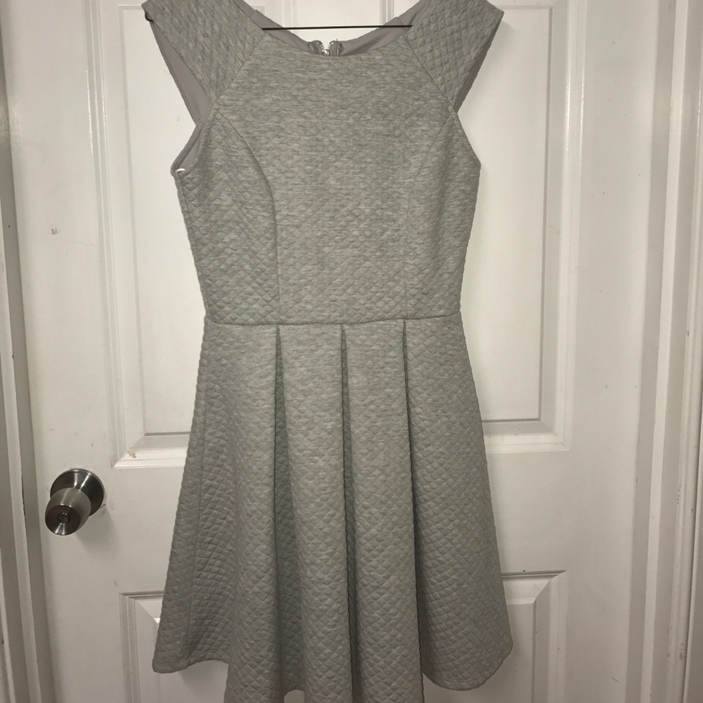 Grey city studio dress