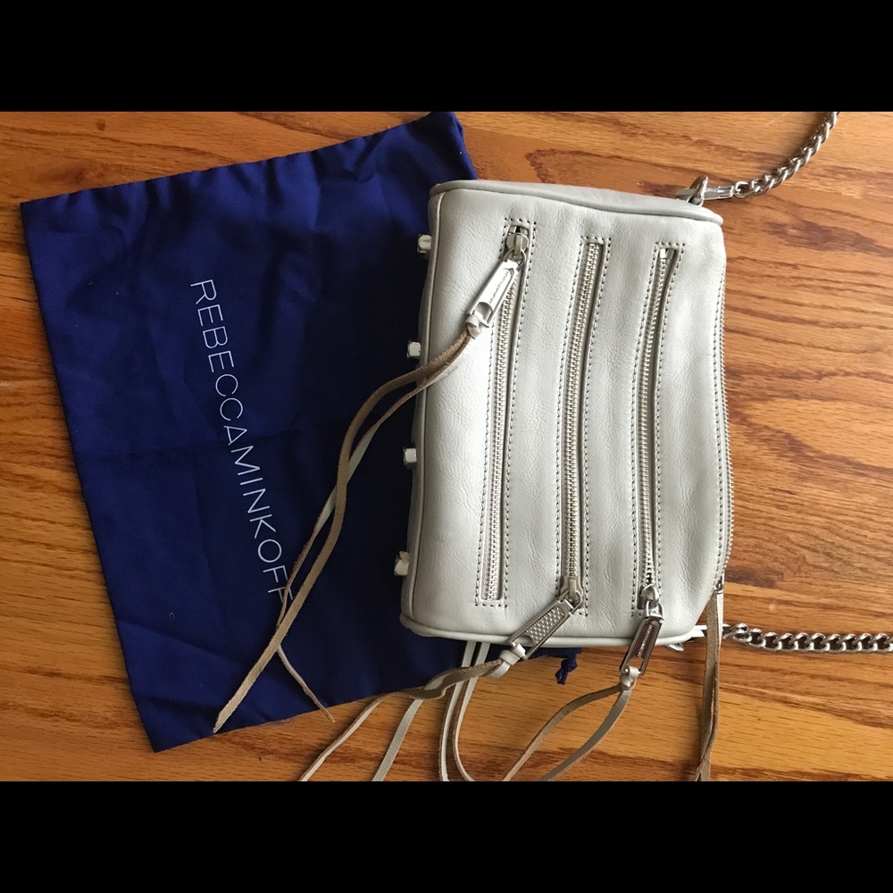 Rebecca Minkoff Mini 5 zip cross body bag