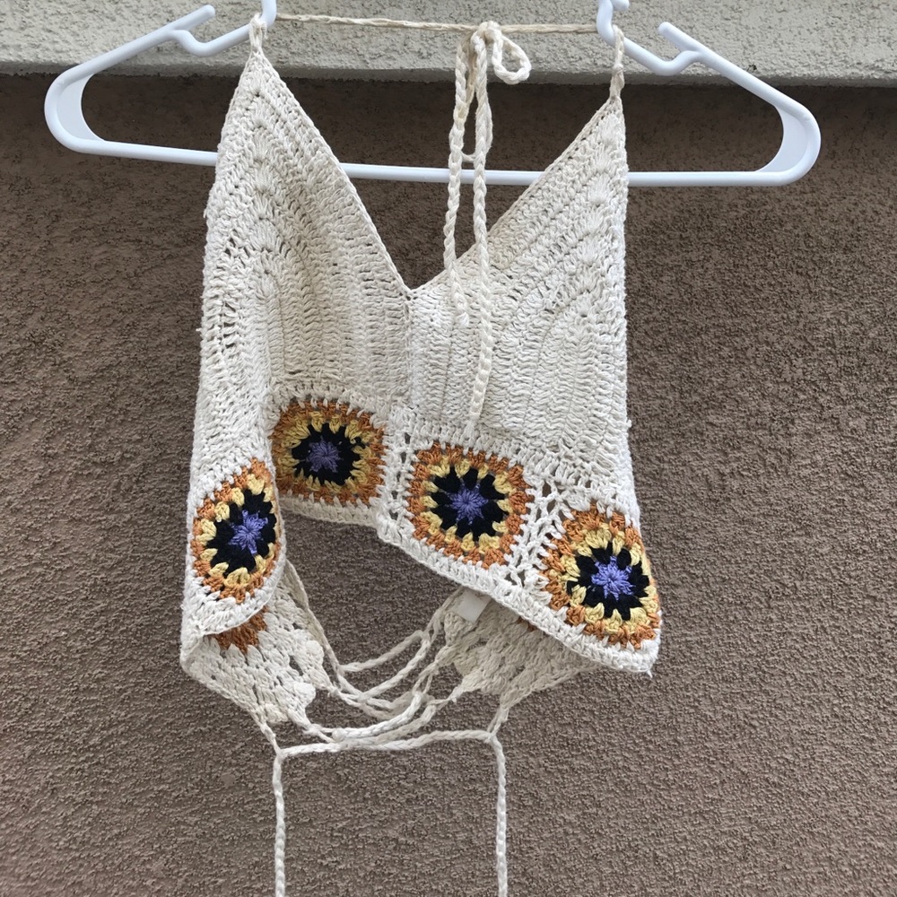 Coachella style crop top