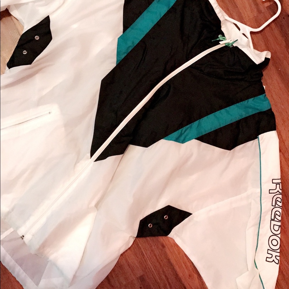 Vintage Reebok zip-up Windbreaker