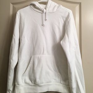 White Nike Hoodie (L)