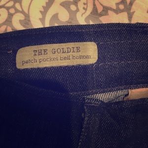 AG The Goldie patch pocket bell bottom size 26R