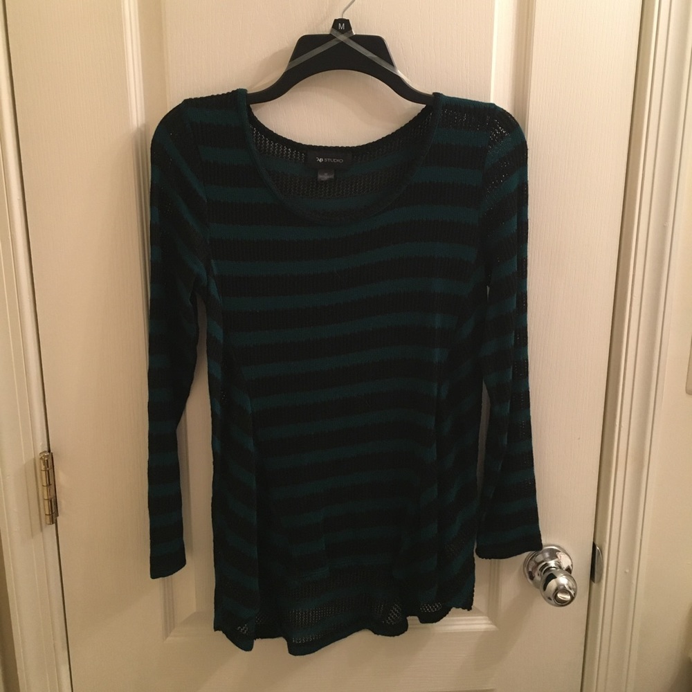 Striped lightweight sweater