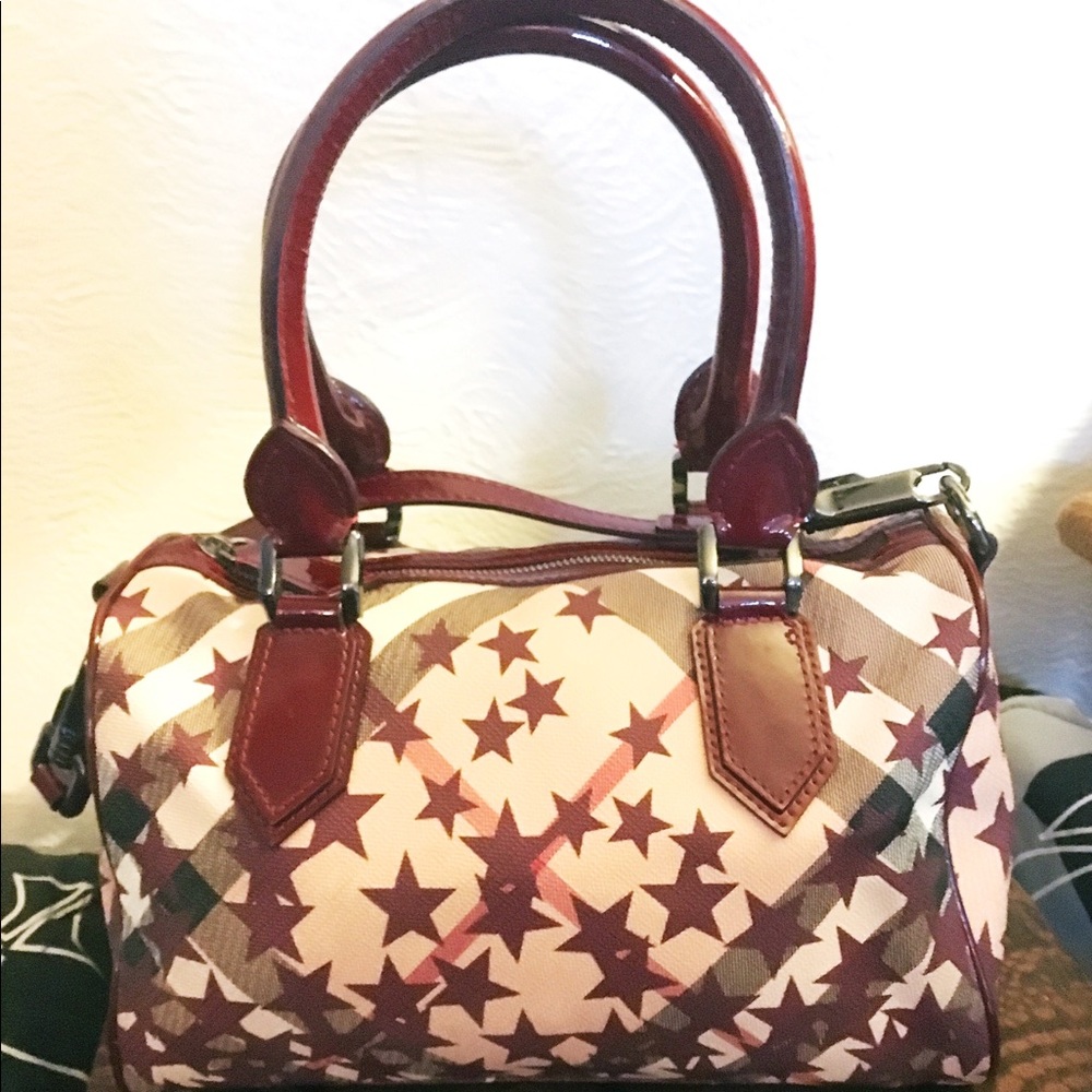 Burberry star satchel