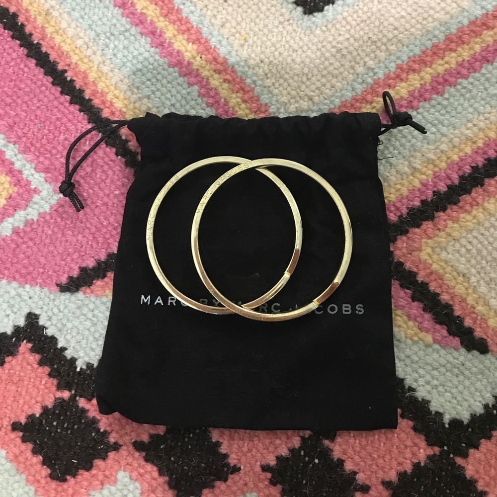 Marc Jacobs Gold Bangles