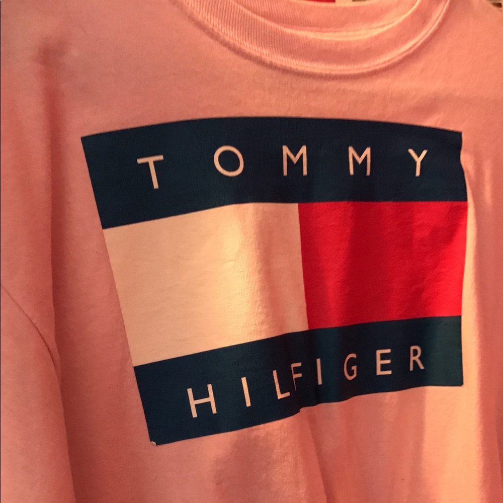 Pink Tommy Hilfiger long sleeve
