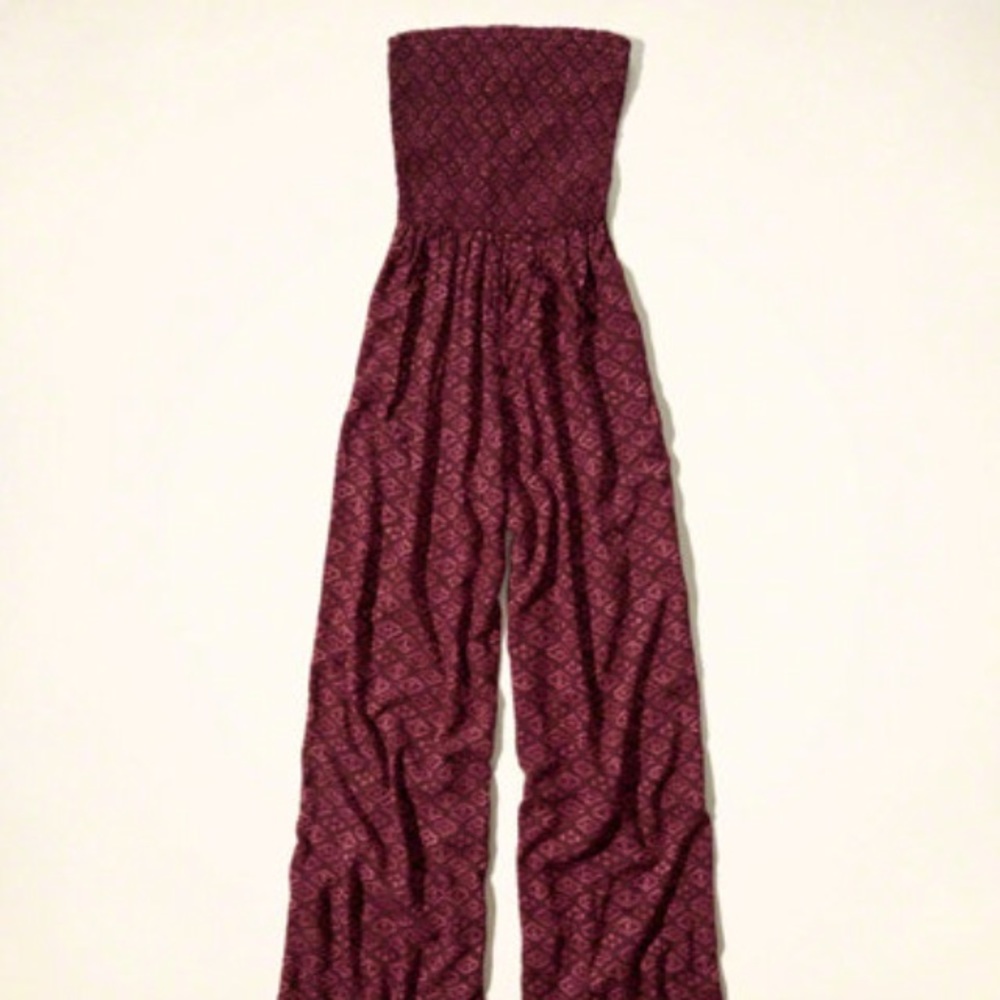 Merlot color tribal print light flow romper