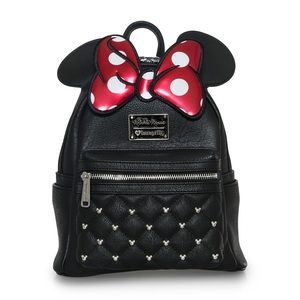 🐭 SOLD 🐭 Loungefly Minnie Faux Leather Backpack