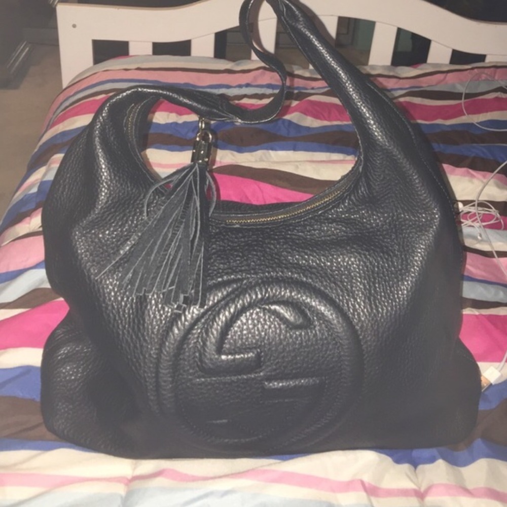 Gucci vintage leather
