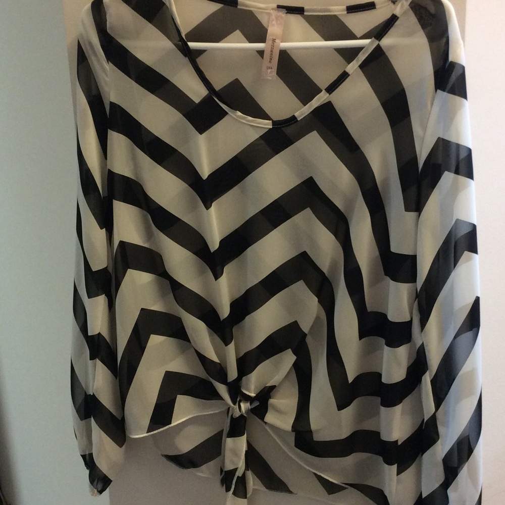 Chevron blouse