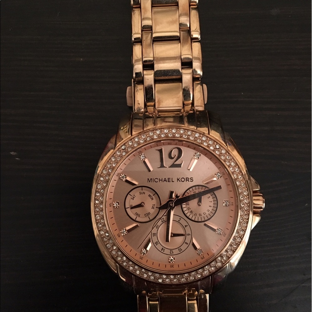 Rose Gold Michael Kors women's watch