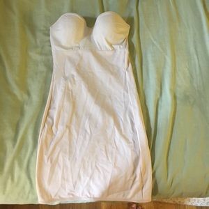Strapless shapewear dress