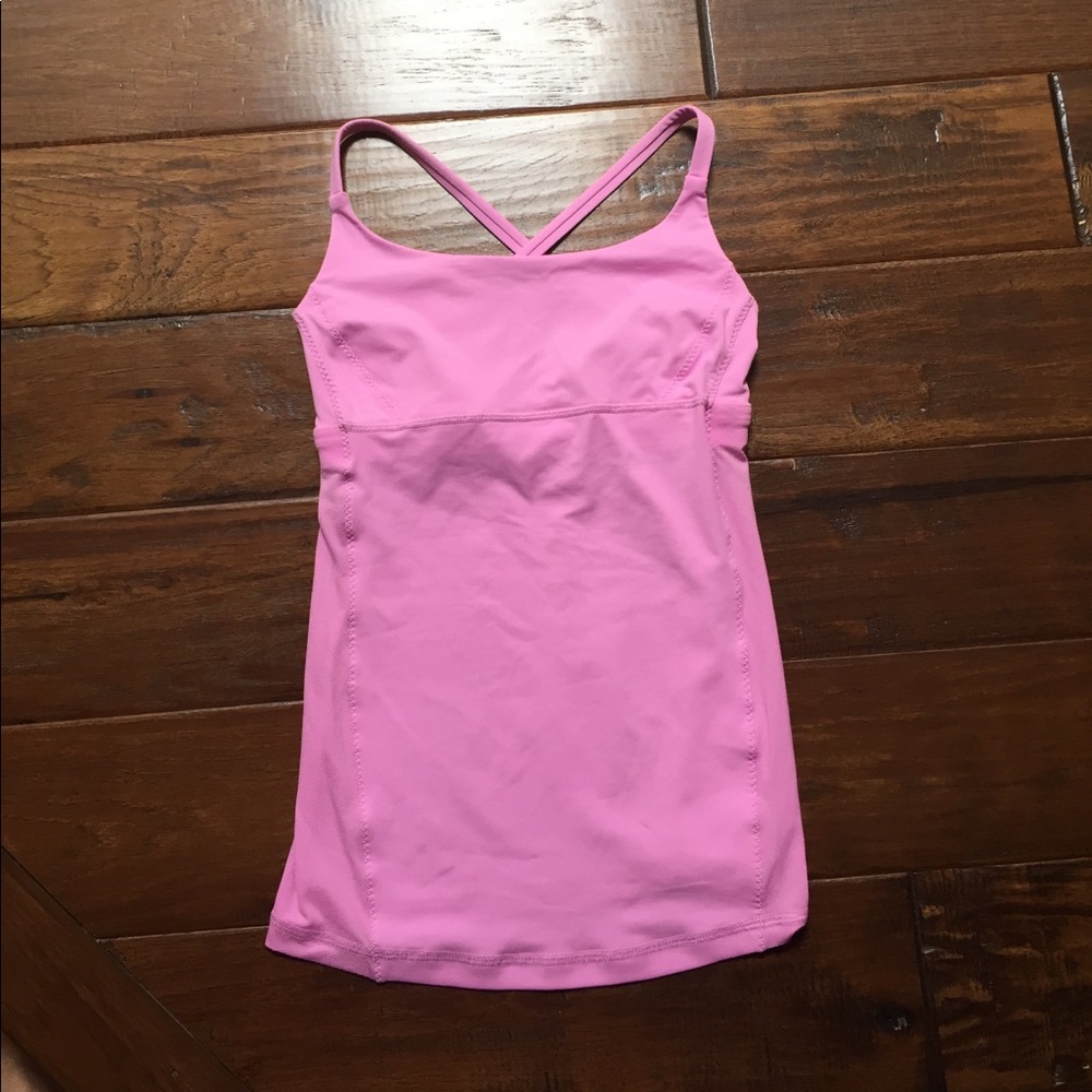 Lululemon tank top in radiant Vintage Pink