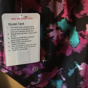 Lulu Lemmon Sculpt Tank