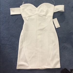 NWT white mini dress.