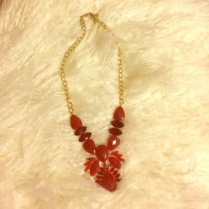 Red and Gold Necklace