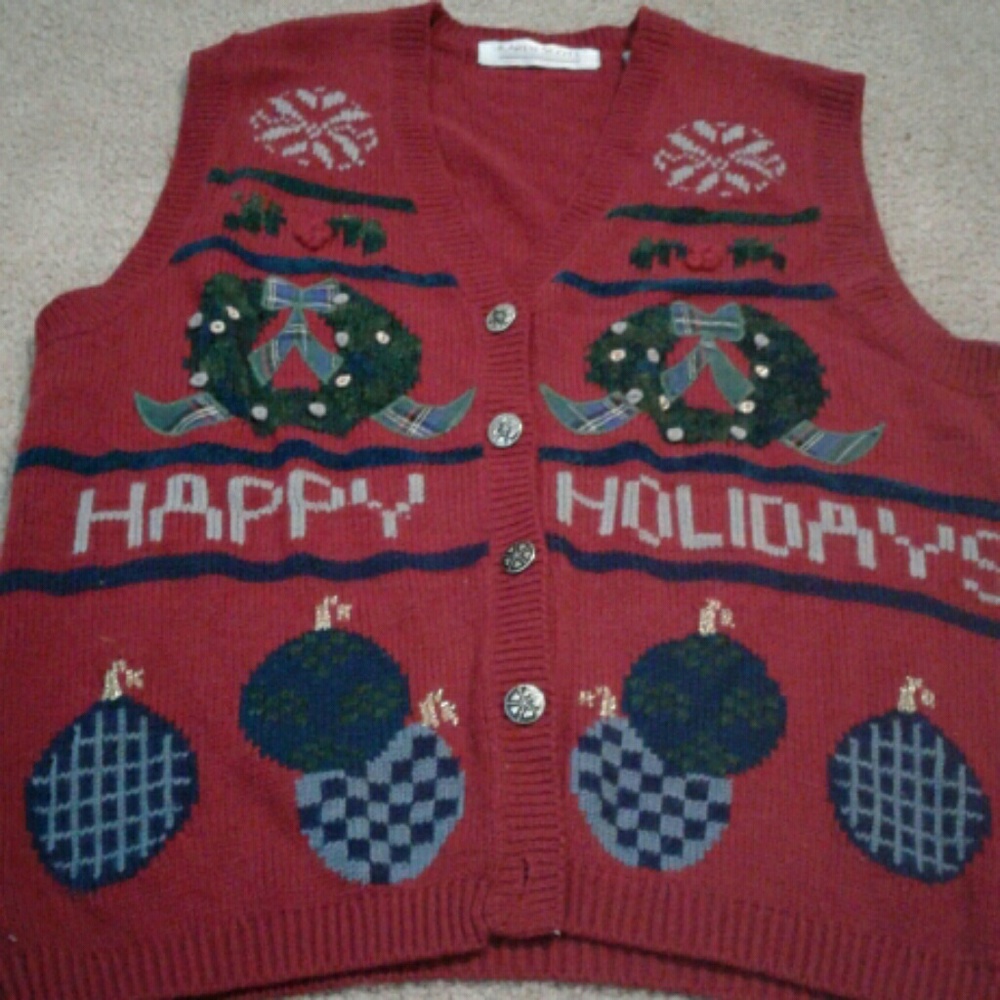 Ugly Christmas Sweater Vest