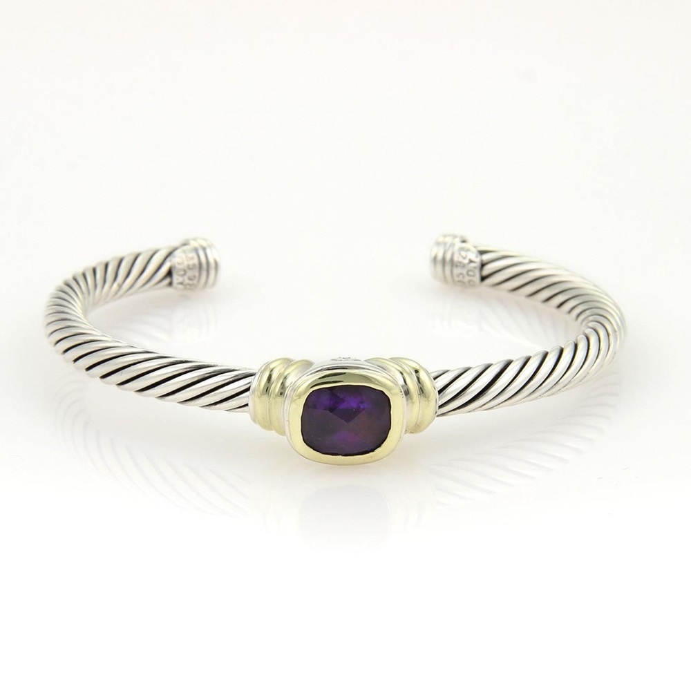 David Yurman Noblesse Bracelet Amethyst