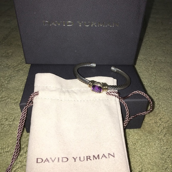 David Yurman Noblesse Bracelet Amethyst - Picture 2 of 5