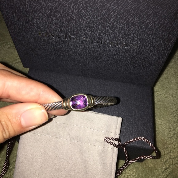 David Yurman Noblesse Bracelet Amethyst - Picture 3 of 5